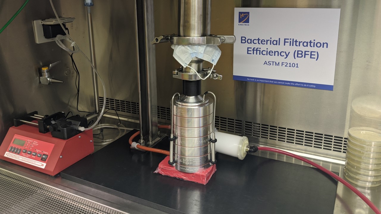 F2101 Test Method For Evaluating The Bacterial Filtration Efficiency ...